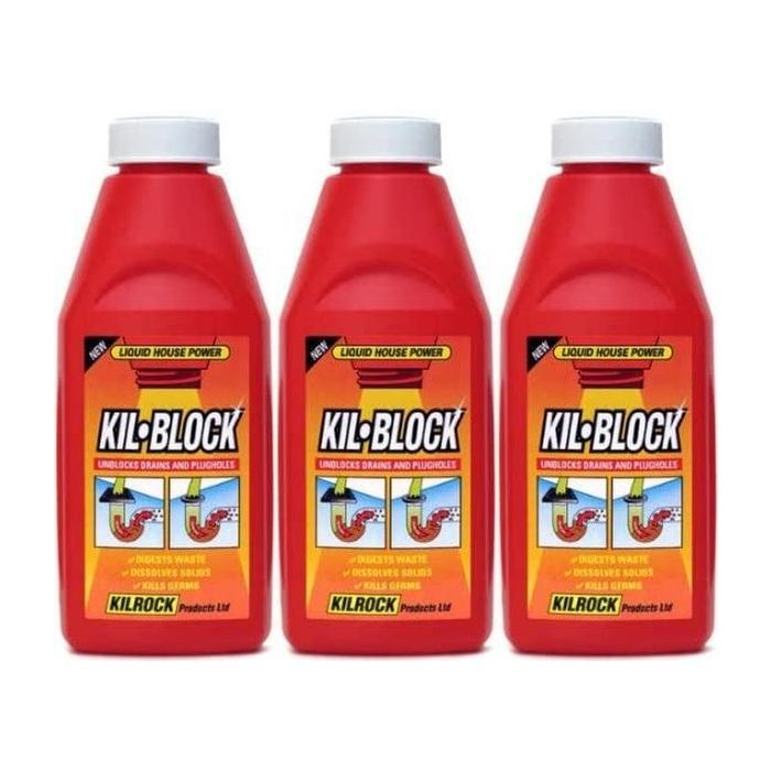 Kilrock Kill-Block Original 500ml - Pack of 3