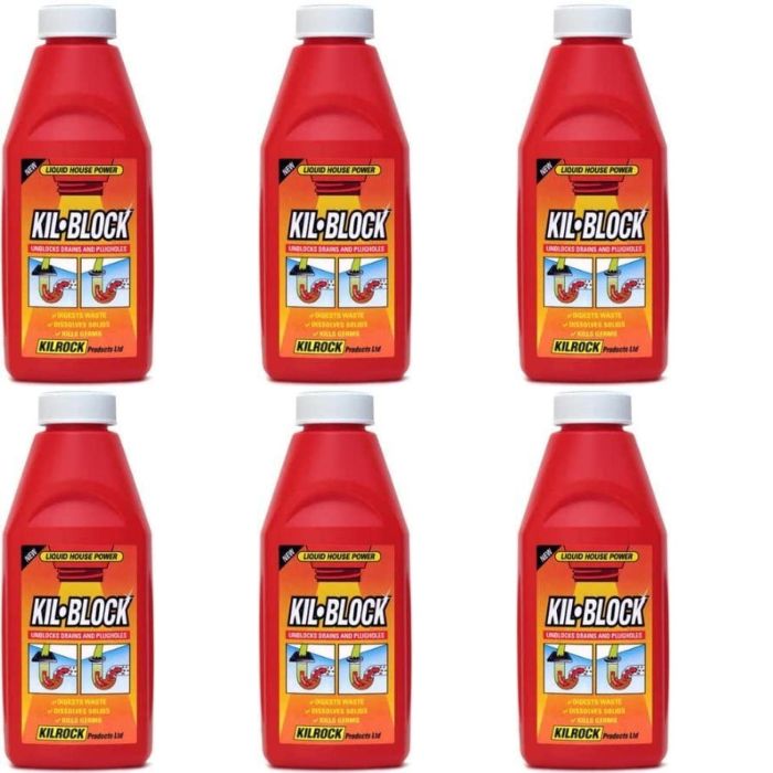 Kilrock Kill-Block Original 500ml - Pack of 6