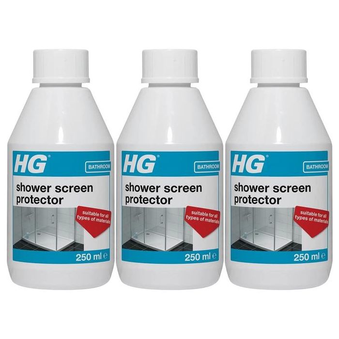 HG Shower Screen Protector Bathroom Protector 250ml - Pack of 3