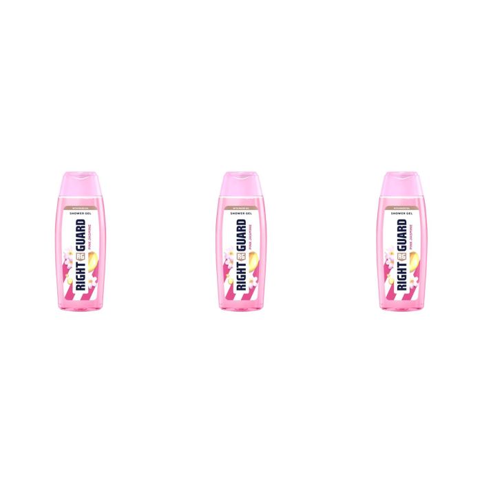Right Guard Womens Shower Gel Pink Jasmine 250ml - Pack of 3