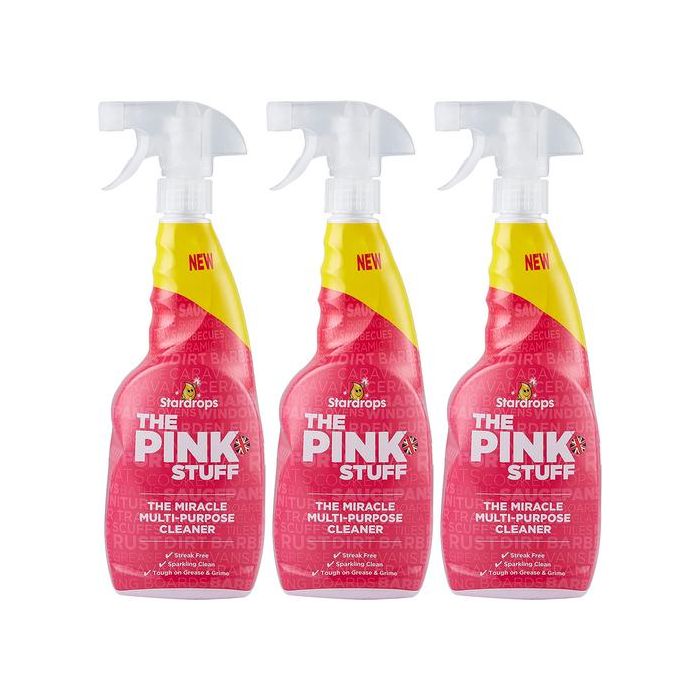 Star Drops The Pink Stuff The Miracle MultiPurpose Cleaner Spray 850 ML - Pack of 3