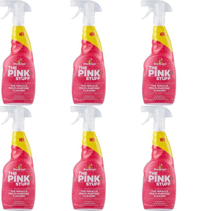 Star Drops The Pink Stuff The Miracle MultiPurpose Cleaner Spray 850 ML - Pack of 6
