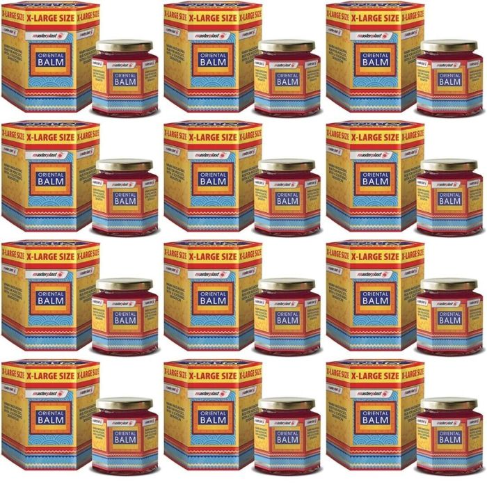 MasterPlast Oriental Balm x Large Size 36gm - Pack of 12