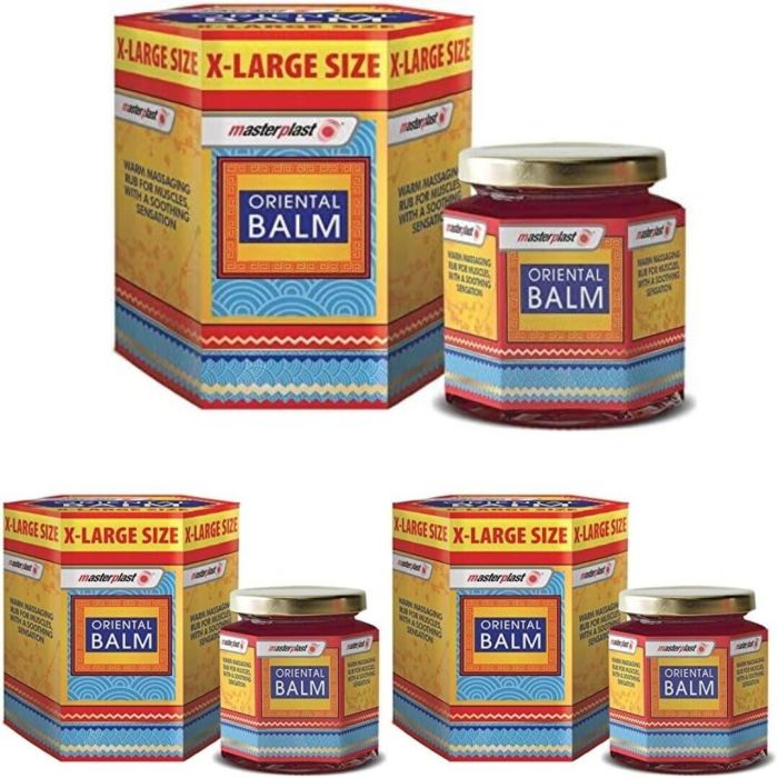 MasterPlast Oriental Balm x Large Size 36gm - Pack of 3