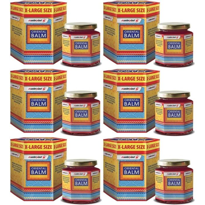 MasterPlast Oriental Balm x Large Size 36gm - Pack of 6