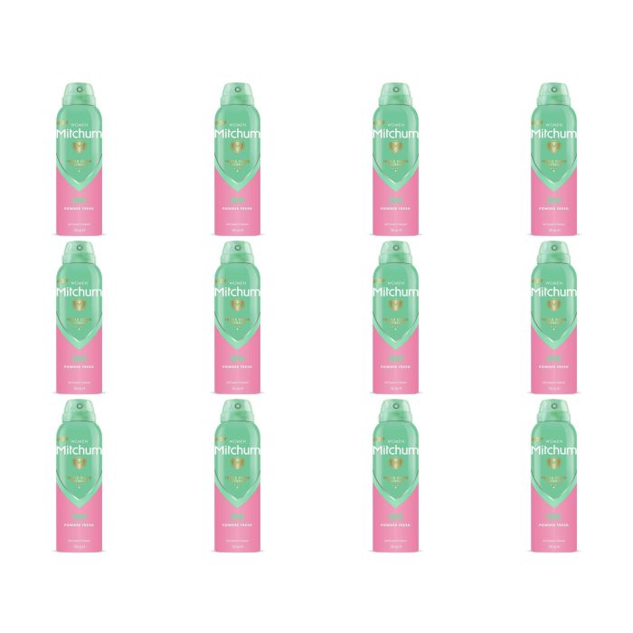Mitchum Powder Fresh Deodorant 150ml - Pack of 12