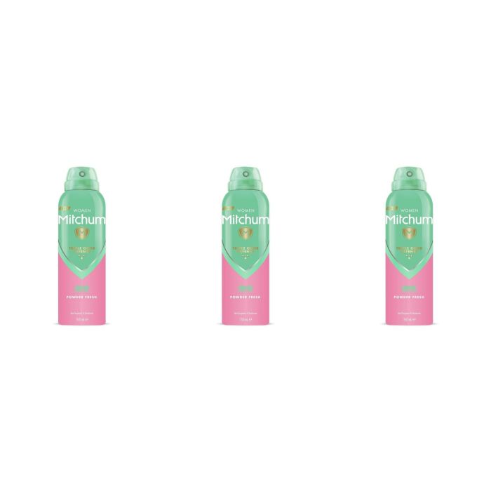 Mitchum Powder Fresh Deodorant 150ml - Pack of 3