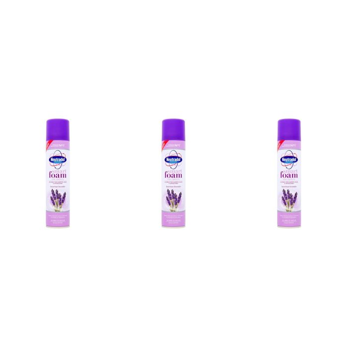 Neutradol Smart Foam Carpet Deodorant Lavender 300ml - Pack of 3