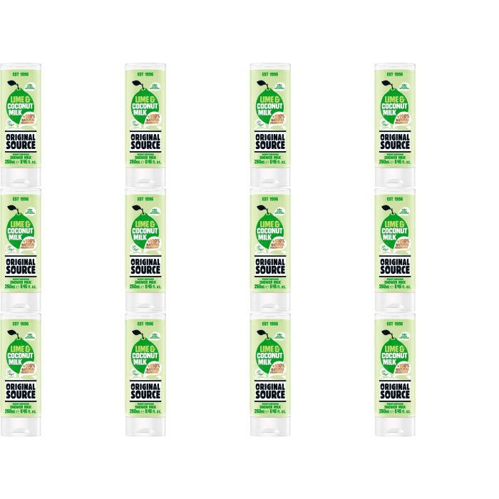Original Source Lime and Coconut Shower Gel 250ml - Pack of 12