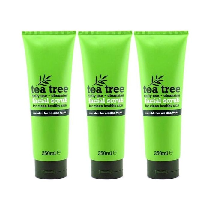 XBC Tea Tree Facial Scrub 250ml - Pack of 3