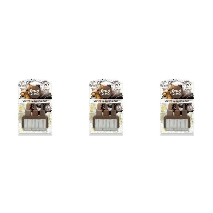 Perfect Scents Velvet Jasmine & Oud Refill 20ml - Pack of 3