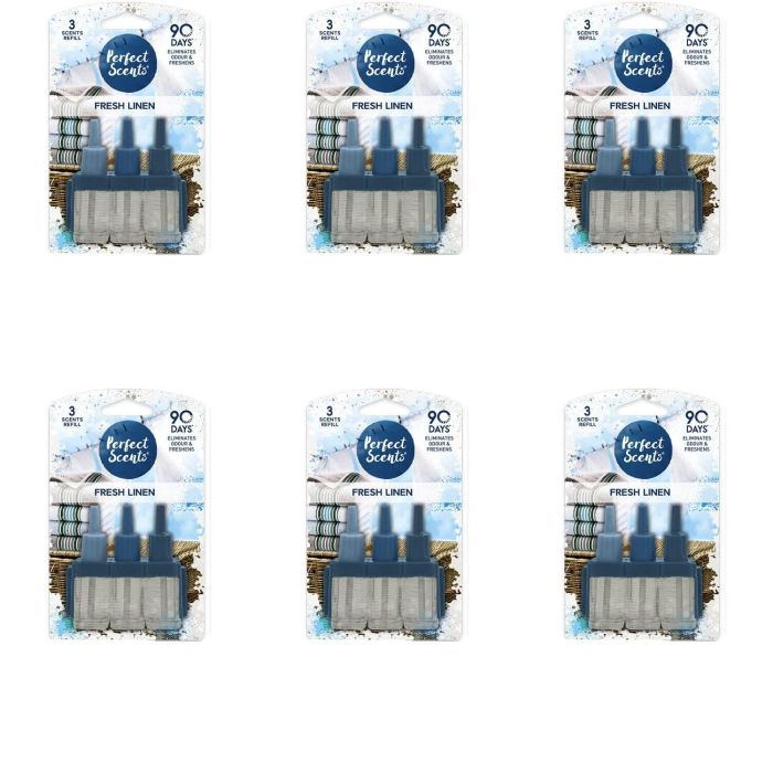 Perfect Scents Fresh Linen Refill 20ml - Pack of 6