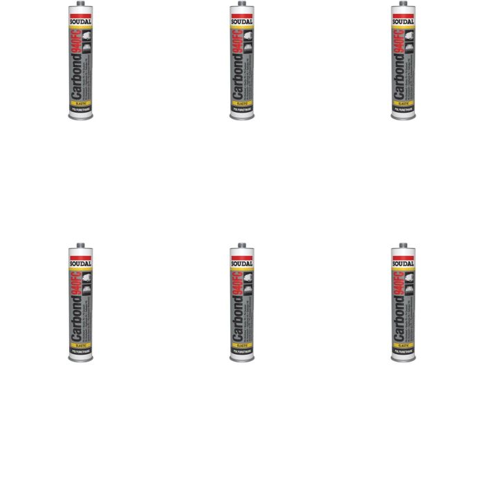 Soudal SDCB940GR 940FC Carbond Grey 310ml - Pack of 6