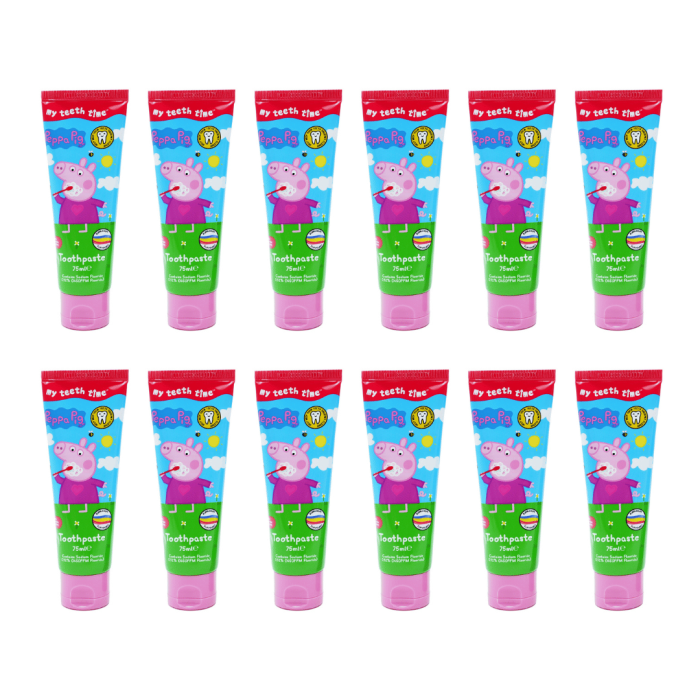 Peppa Pig Toothpaste 75ml - Pack of 12