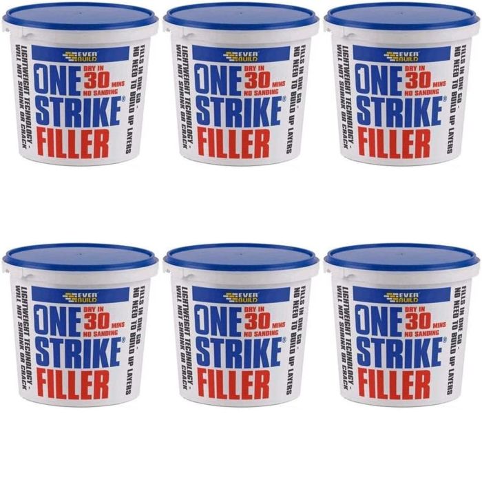 Everbuild One Strike Filler 250ml - Pack of 6