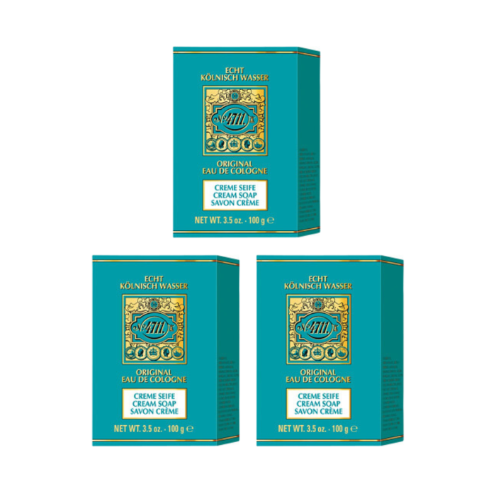 4711 Original Cream Soap 100g - Pack of 3