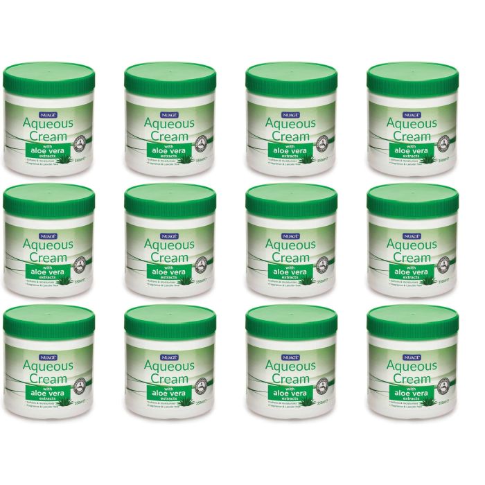 Nuage Aqueous Cream With Aloe Vera Extracts 350ml - Pack of 12