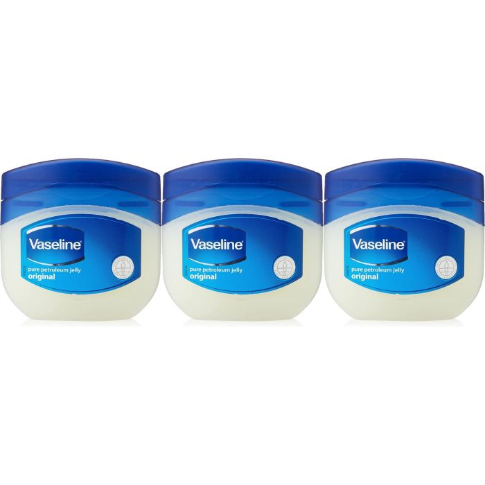 Vaseline Original Pure Petroleum Jelly 50ml - Pack of 3