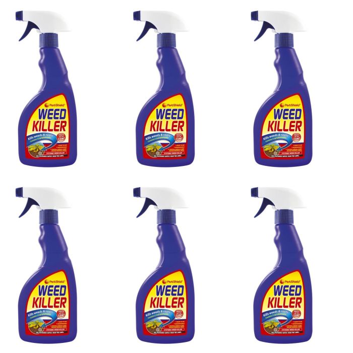 Pestshield Weed Killer 500ml - Pack of 6