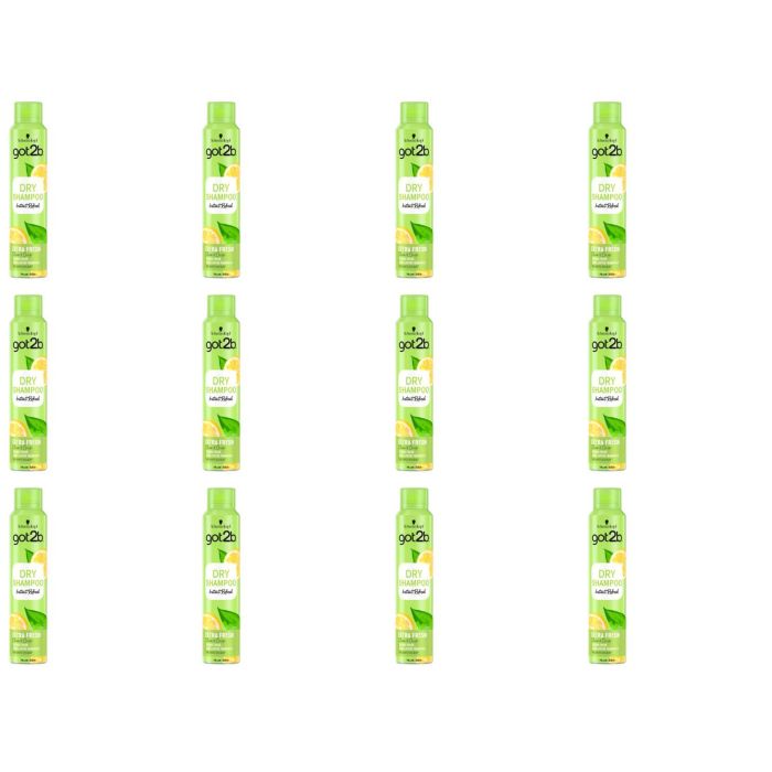 Schwarzkopf got2b Fresh It Up Extra Fresh Dry Shampoo 200ml - Pack of 12