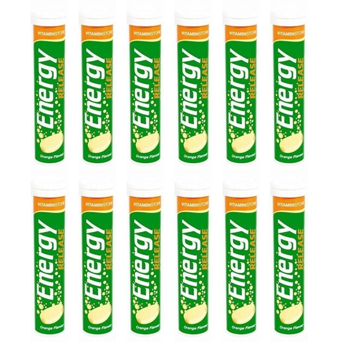 Stalwart Energy Release Tablets Orange Flavor 20 Tab - Pack of 12