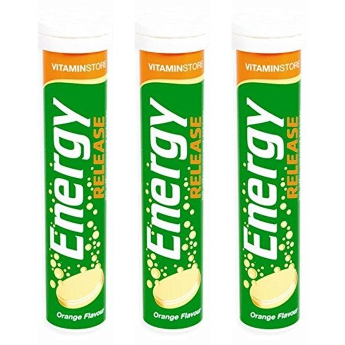 Stalwart Energy Release Tablets Orange Flavor 20 Tab - Pack of 3
