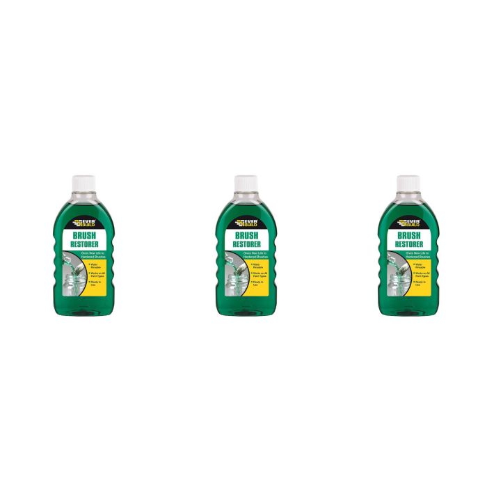 Everbuild Brush Restorer 500ml - Pack of 3