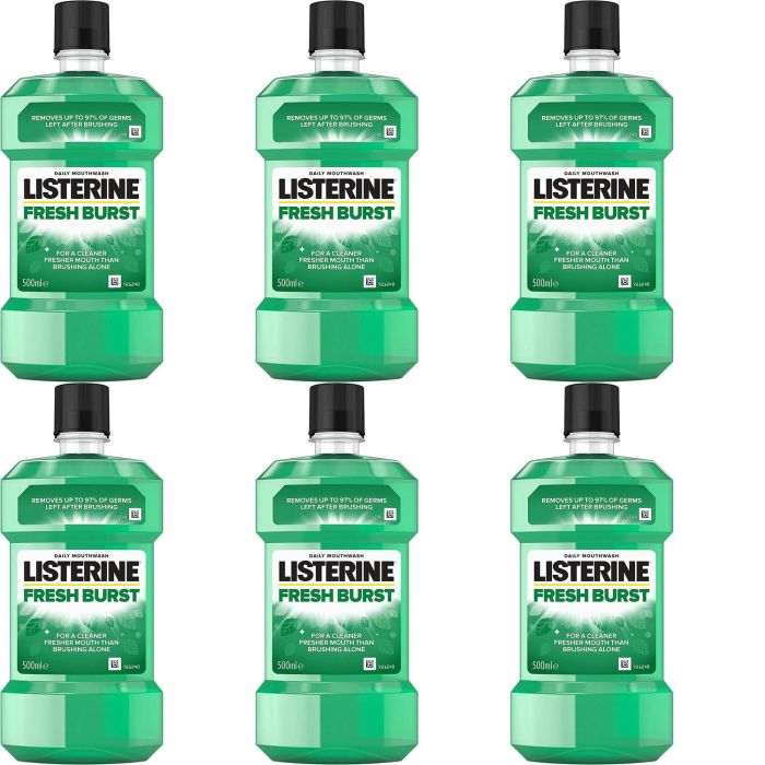 Listerine Fresh Burst Mouthwash 500ML