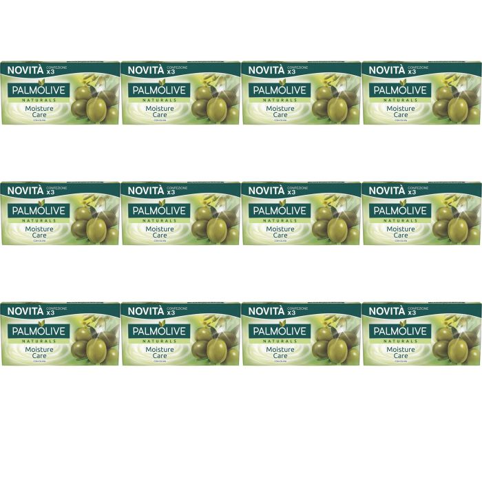 Palmolive Naturals Moisture Care Bar Soap 3x90g - Pack of 12