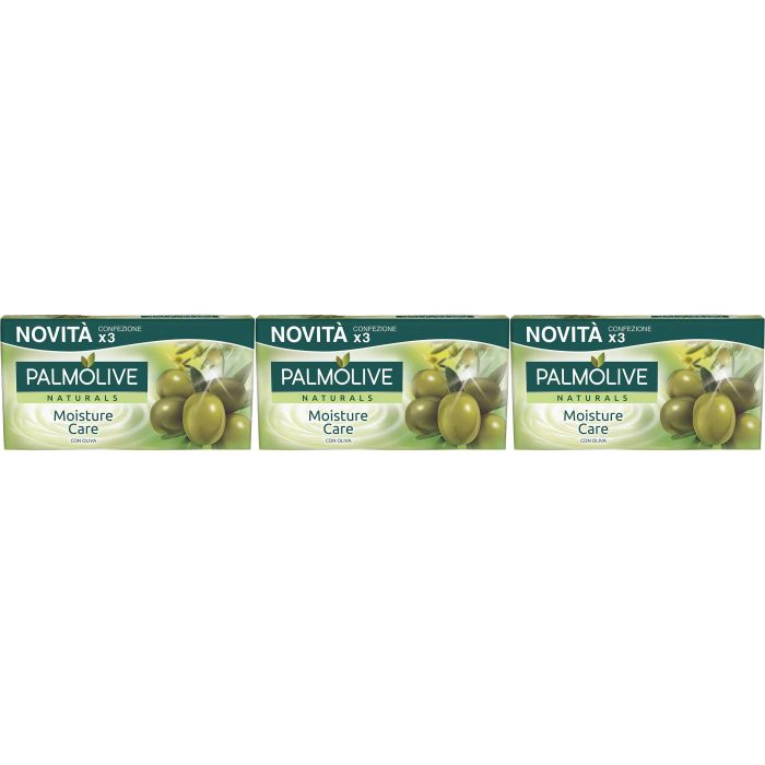 Palmolive Naturals Moisture Care Bar Soap 3x90g - Pack of 3