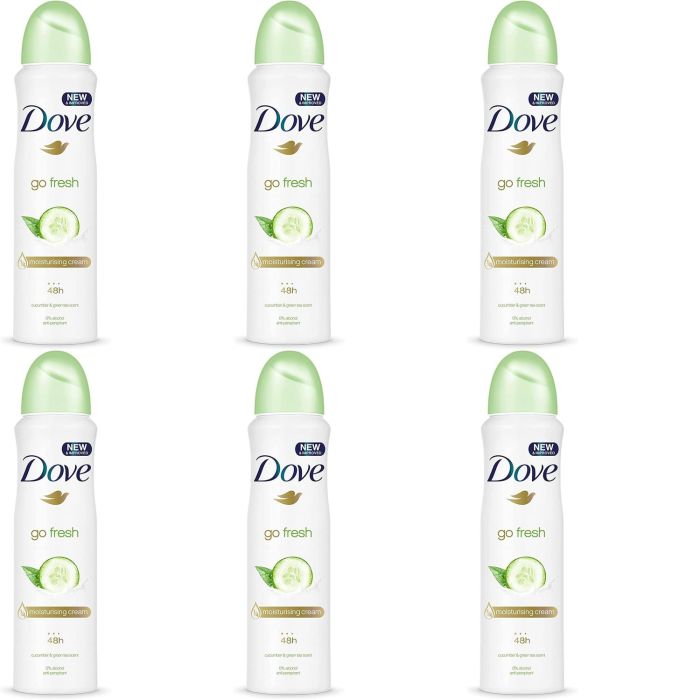 Dove Go Fresh Cucumber & Green Tea Anti-Perspirant Deodorant Spray 250ml
