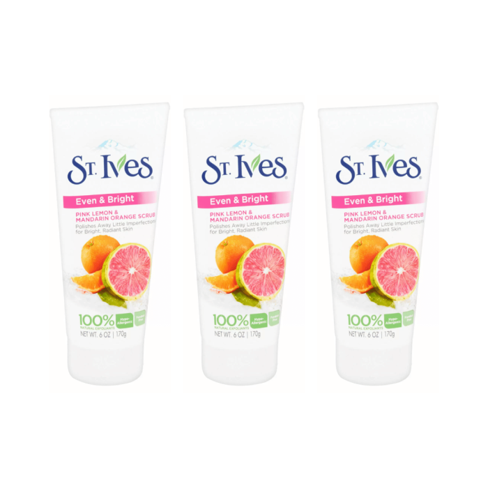 St. Ives Radiant Skin Scrub Pink Lemon Mandarin Orange 150ML