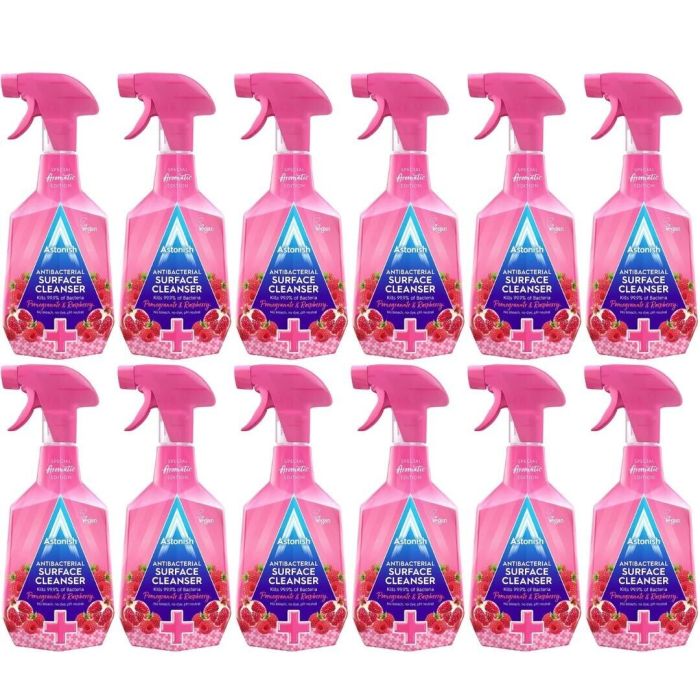 Astonish Antibacterial Surface Cleanser Pomegranate & Raspberry 750ml