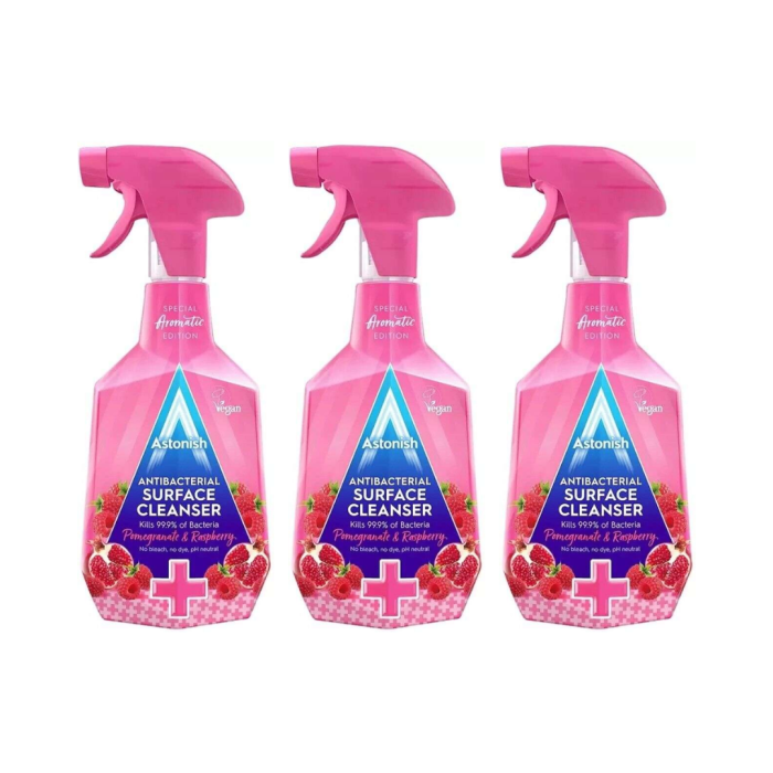 Astonish Antibacterial Surface Cleanser Pomegranate & Raspberry 750ml