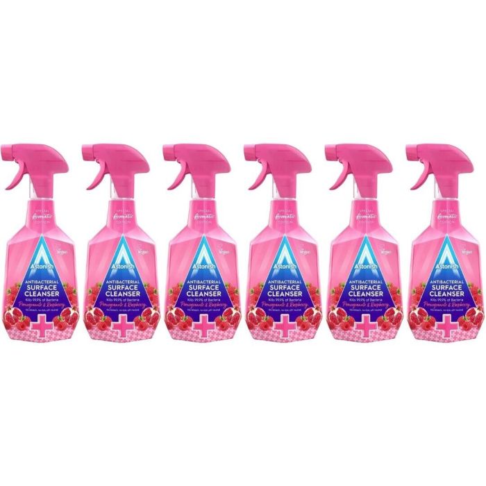 Astonish Antibacterial Surface Cleanser Pomegranate & Raspberry 750ml