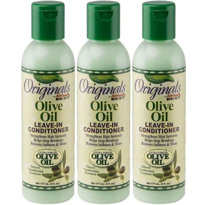 Originals by Africa's Best Leave-In Conditioner with Olive Oil 177ml - Pack of 3