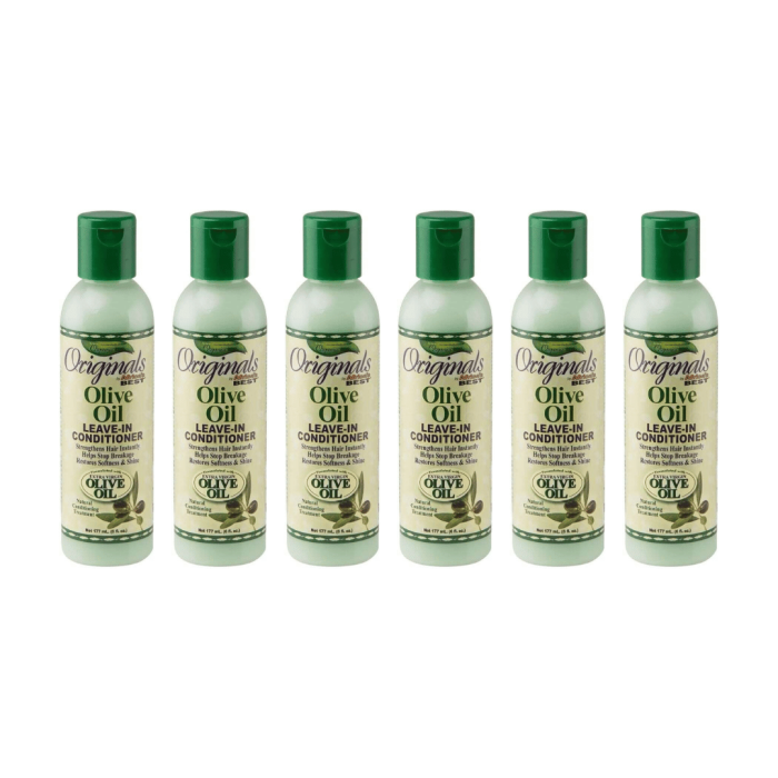 Originals by Africa's Best Leave-In Conditioner with Olive Oil 177ml - Pack of 6