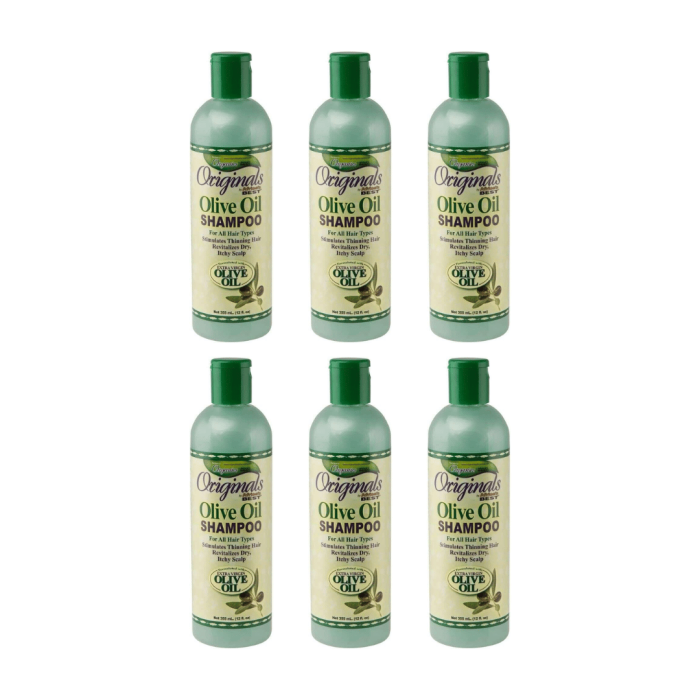 Originals by Africa's Best Extra Virgin Olive Oil Shampoo 355ml - Pack of 6