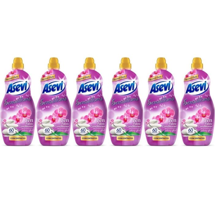 Asevi Sensations Zen Fabric Conditioner Liquid 60 Washes 1320ml