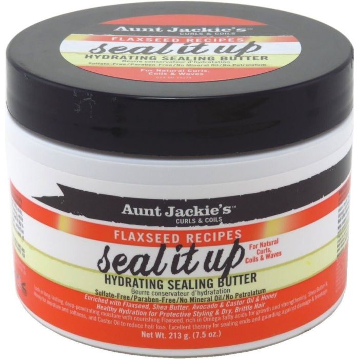 Aunt jackies Seal It Up Hydrating Sealing Butter Hair Conditioner 213g