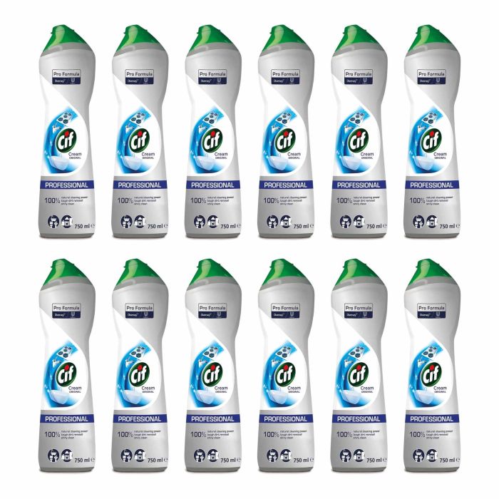 Cif Cream Original Professional 100% Natural Cleaner 750ml