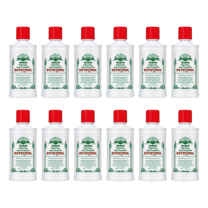 Euthymol Original Mouthwash 500ml - Pack of 12