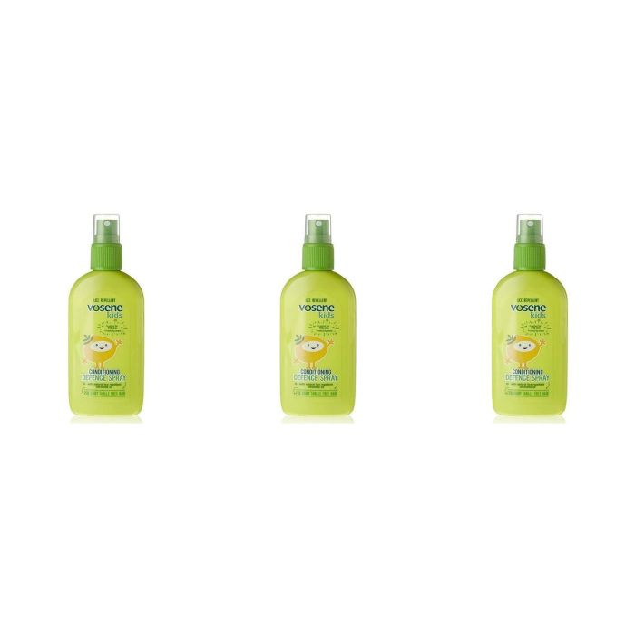 Vosene Kids Advanced Defence Spray Head Lice Repellent 150ml - Pack of 3