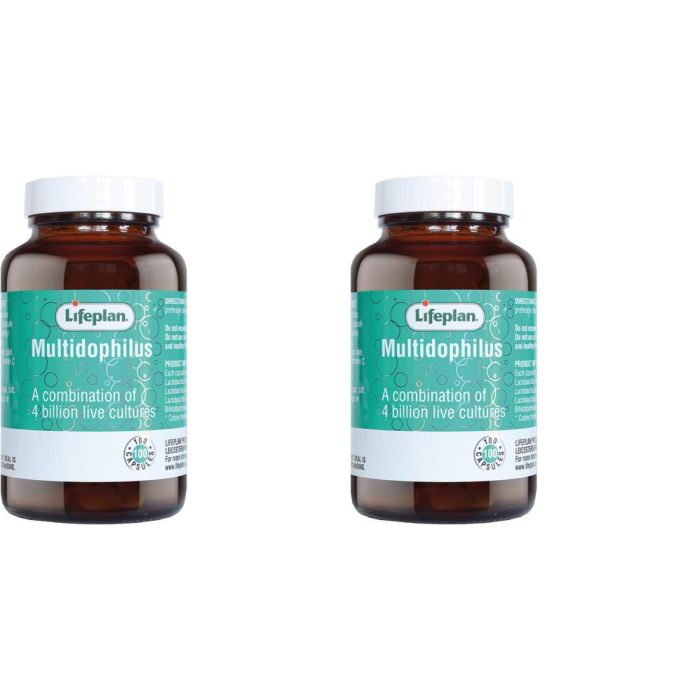 Lifeplan Multidophilus Vegicap 100 Capsules - Pack of 2