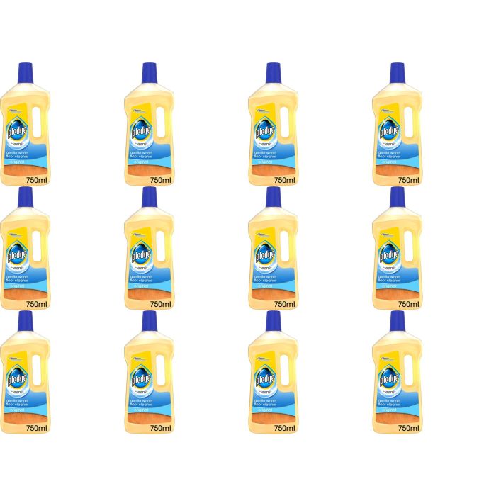 Pledge Gentle Wood Floor Cleaner 750ml - Pack of 12