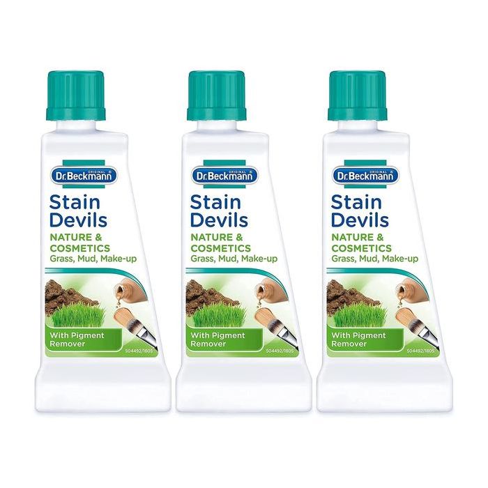 Dr Beckmann Stain Devils Nature & Cosmetics Liquid Stain Remover 50ML - Pack of 3