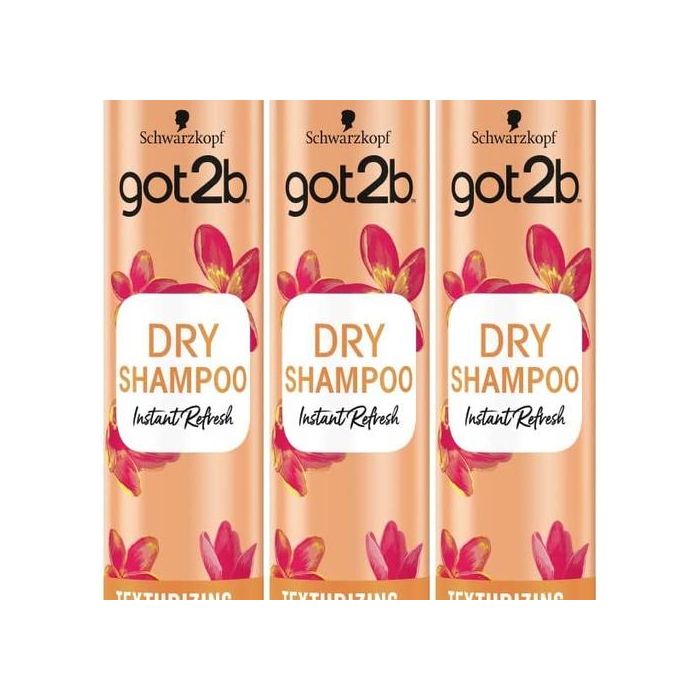 Schwarzkopf got2b Fresh It Instant refresh Up Dry Shampoo 200ml - Pack of 3