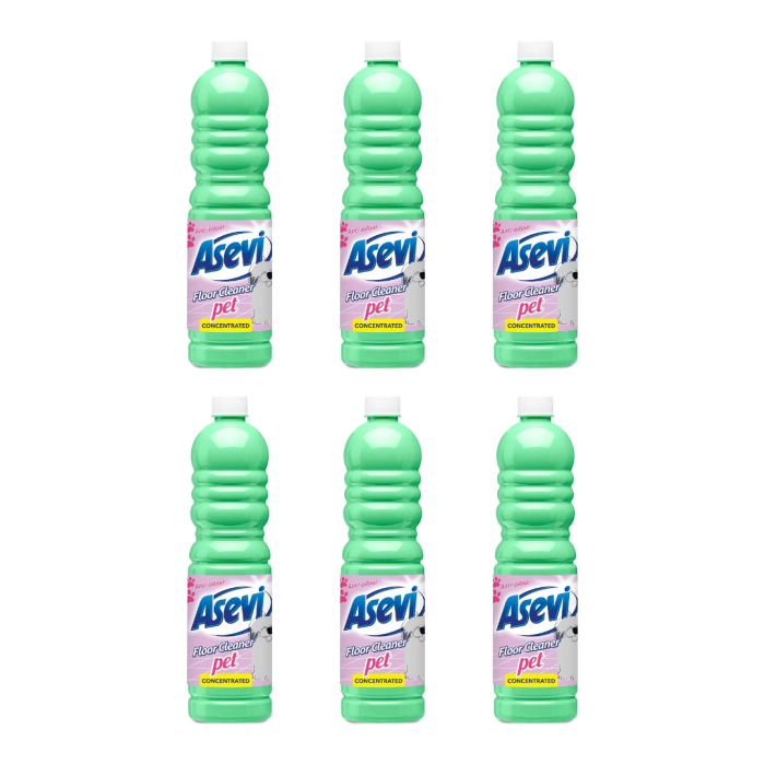 Asevi Concentrated Floor Cleaner Liquid Pet 1L