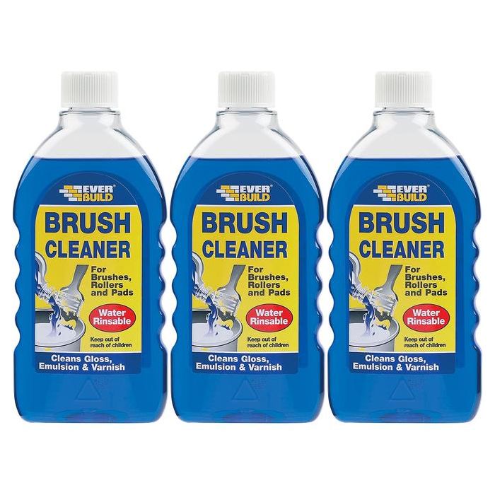 Everbuild Brush Cleaner 500ml - Pack of 3