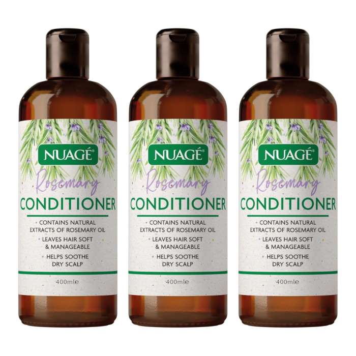 Nuage Rosemary Conditioner 400ml - Pack of 3
